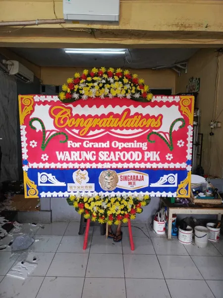 Papan Bunga Ucapan Selamat Bagolo Kalipucang